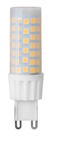 Lampada LED 220V G9 9W Branco Q. 3000K 700Lm - Dimável