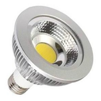 Lampada LED COB E27 PAR30 230V 10W 6000K 900Lm - Dimável