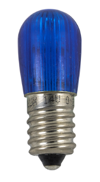 Lampada LED E14 12~18V (Azul) p/ Série Natal