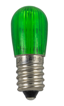 Lampada LED E14 12~18V (Verde) p/ Série Natal
