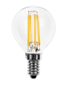 Lampada LED E14 "Filamento" 220V 4W Branco F. 6000K