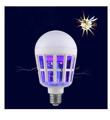 Lampada LED E27 220V 15W Branco F. 6000K Anti-Mosquitos