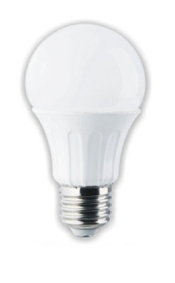 Lampada LED E27 A60 220V 7W Branco Q. 3000K 620Lm