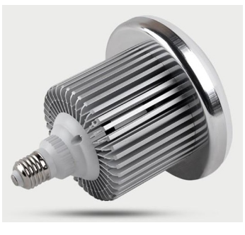 Lampada LED E27 MUSHROOM Alumínio 220V 40W Branco F. 6000K 3200Lm