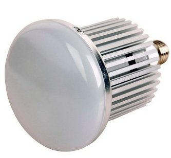 Lampada LED E27 MUSHROOM Alumínio 220V 50W Branco F. 6000K 4000Lm