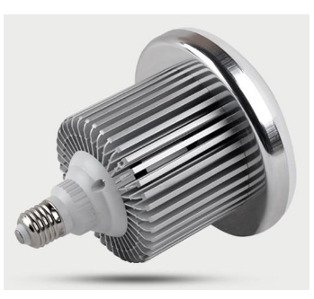 Lampada LED E27 MUSHROOM Alumínio 220V 50W Branco F. 6000K 4000Lm