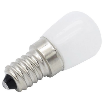 Lampada LED Frigorifico 220V E14 2W Branco F. 6000K 360º 260Lm