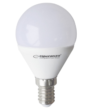 Lâmpada LED G45 E14 3W Branco Q. 3000K 260Lm - ESPERANZA