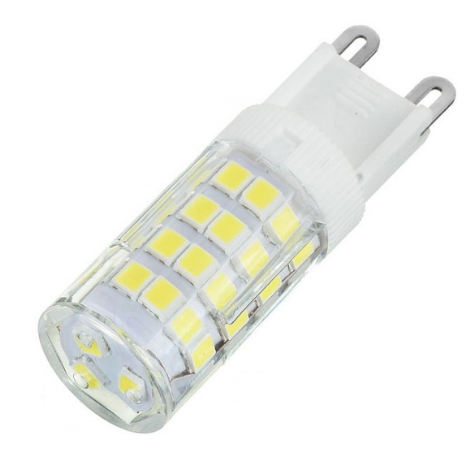 Lampada LED G9 220V 5W Branco F. 6000K 360º 450Lm