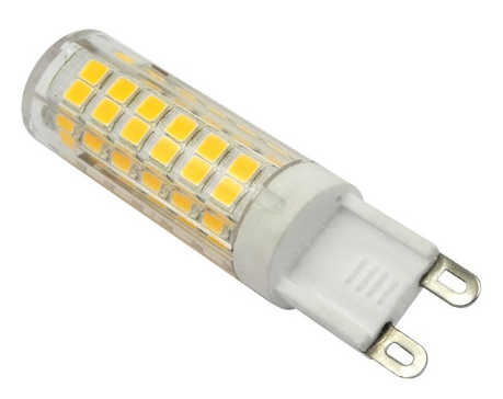 Lampada LED G9 220V 7W Branco F. 6000K 360º - Dimável