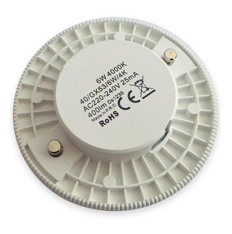 Lampada LED Dimável 220V GU10 5W Branco Q. 3000K 250Lm