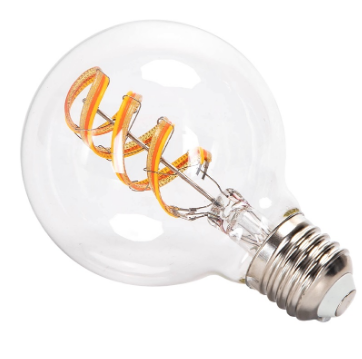 Lâmpada LED Inteligente E27 G80 Filamento Mesh Bluetooth 4,9W 2700K 470Lm (Transparente)