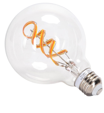 Lâmpada LED Inteligente E27 G95 Filamento Mesh Bluetooth 6W 2700K~6500K 850Lm (Transparente)