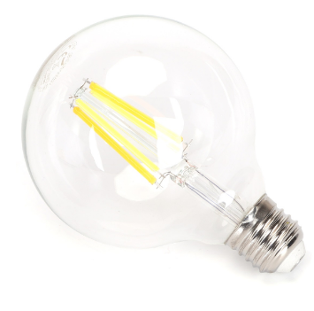 Lâmpada LED Inteligente E27 G95 Filamento Smart Wi-Fi 220V 6W 2700K ~ 6500K 850Lm (Transparente)
