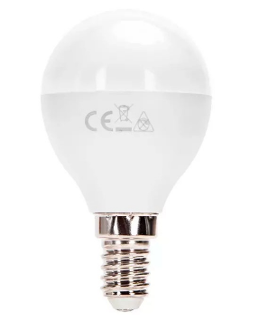 Lâmpada LED Opalina 220V E14 G45 10W Branco 4000K 935Lm