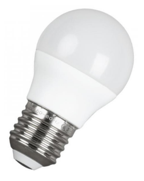Lampada LED Opalina 220V E27 4W Branco 4000K 360Lm