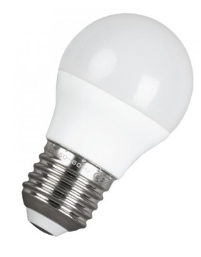 Lampada LED Opalina 220V E27 4W Branco F. 6000K 340Lm