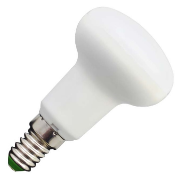 Lampada LED R50 220V E14 7W Branco F. 6000K 120º 610Lm