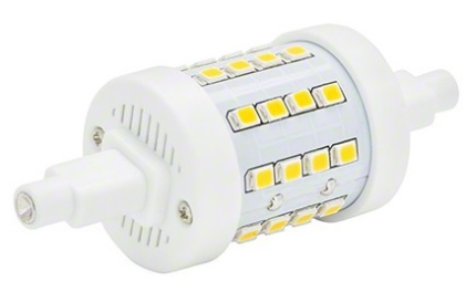 Lampada LED R7S 78mm 360º 6W Branco Frio 6000K
