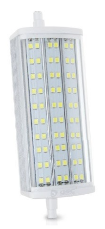 Lampada LED SMD R7s 118mm 220V 9W 6000K 120º 800Lm - GSC