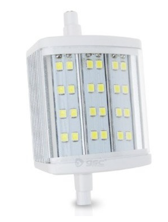 Lampada LED SMD R7s 78mm 220V 4W 6000K 120º 360Lm - GSC