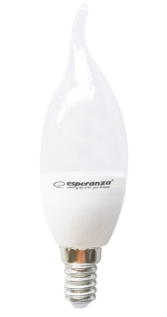 Lâmpada LED T37 E14 3W Branco Q. 3000K 260Lm - ESPERANZA