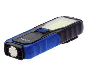 Lanterna LED COB 200Lm c/ Base Magnética - ELBAT