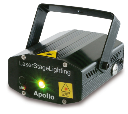 Laser Mini Verde/Vermelho 50/120mW (APOLLO) - beamZ