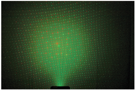 Laser Mini Verde/Vermelho 50/120mW (APOLLO) - beamZ