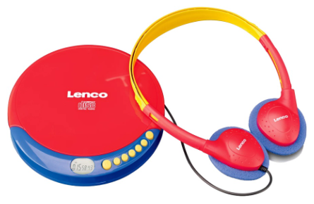 Leitor de CD-R/RW Portátil CD-021KIDS - LENCO