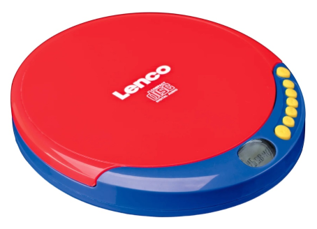 Leitor de CD-R/RW Portátil CD-021KIDS - LENCO