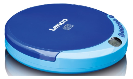 Leitor de CD-R/RW Portátil CD 011 (Azul) - LENCO