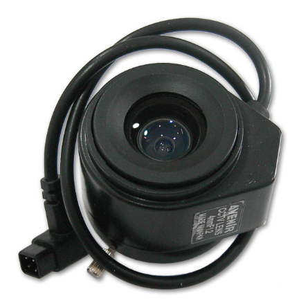 Lente Focagem DC 4 mm 1/3" F1.2 Rosca CS