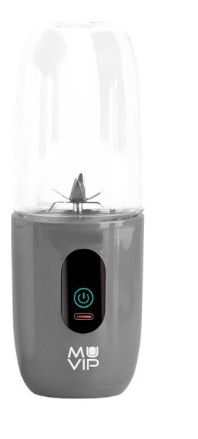 Liquidificadora Portátil 120W 460ml (Cinzento) - MUVIP