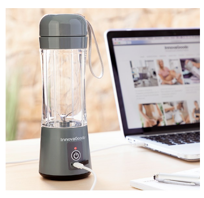 Liquidificadora Portátil Recarregável Shakuit (380ml) - INNOVAGOODS