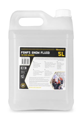 Liquido 5L p/ Máquinas de Neve (FSNF5) - beamZ