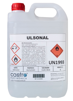 Liquido Limpeza Concentrado p/ Aparelhos de Limpeza Ultra-Sons (5 Litros)