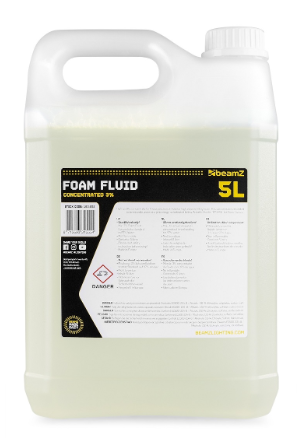Liquido de Espuma 5L 3% p/ Máquina Canhão de Espuma de Jacto (FFL5) - beamZ