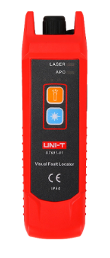 Localizador Visual de Falhas de Fibra Óptica - UNI-T