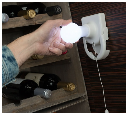 Luz LED Portátil c/ Base + Interruptor - INNOVAGOODS