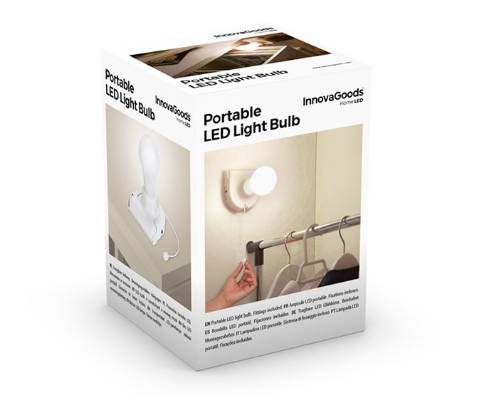 Luz LED Portátil c/ Base + Interruptor - INNOVAGOODS