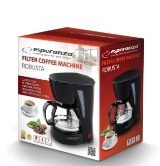 Máquina Café de Filtro 650W (Preto) - ESPERANZA