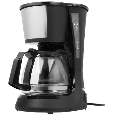 Máquina de Café de Filtro 0,75L 600W CM-1281 (Preto) - TRISTAR