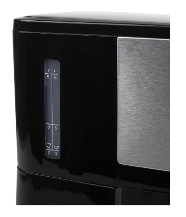 Máquina de Café de Filtro 600W 0,75L (Inox/ Preto) - PRINCESS