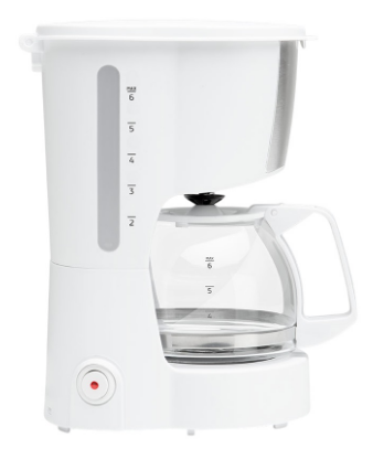 Máquina de Café de Filtro CG 4106 600W (Branco/Inox) - ORBEGOZO