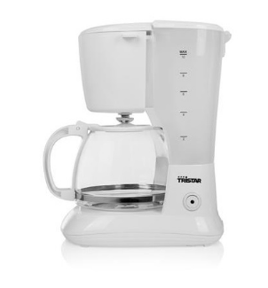 Máquina de Café de Filtro CM-1252 1.25L 750W (Branco) - TRISTAR
