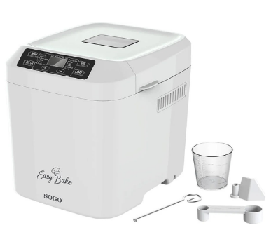 Máquina de Fazer Pão 550W 1000g (Branco) - SOGO