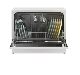 Máquina de Lavar Loiça RapidÓ Compacta CP 6E51LW 6 Conjuntos (Branco) - CANDY