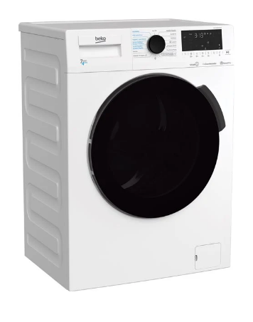 Máquina de Lavar e Secar Roupa HTV7716DSWBTR 7Kg/4Kg 1400rpm Classe D (Branco) - BEKO
