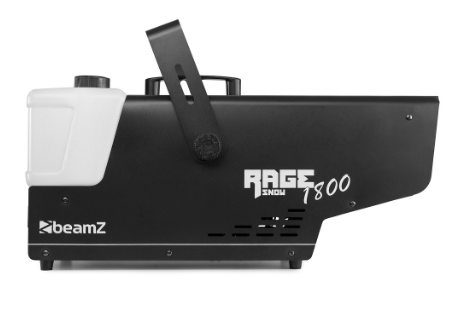Máquina de Neve DMX c Controlador e Temporizador s Fios (RAGE 1800 SNOW) - beamZ